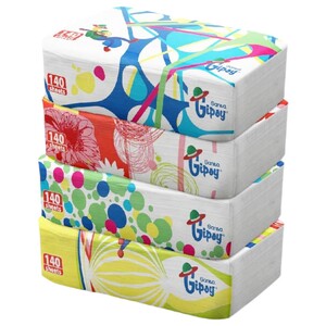 Gipsy Style Facial Tissue 140 Sheets
