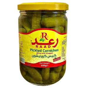 Raad Pickled Cornichon 600G