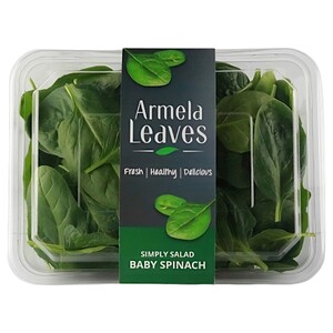 Armela Leaves Baby Spinach 125G