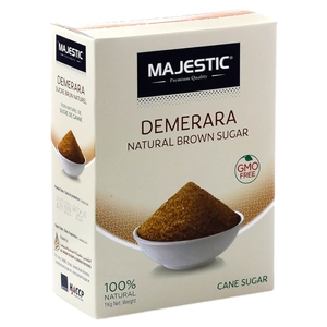 Majestic Demerara Natural Brown Cane Sugar 1Kg