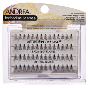 Andrea Individual Lashes Meduim Black