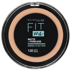Maybelline Fit Me Matte + Poreless Powder Color : 130 Buff Beige