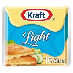 Kraft Cheese Slices Light 200G