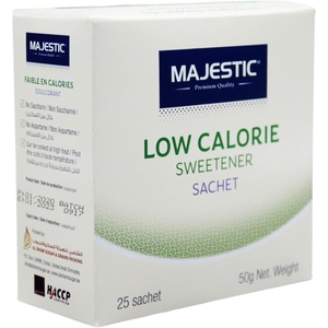Majestic Sweetner Sachet 50G