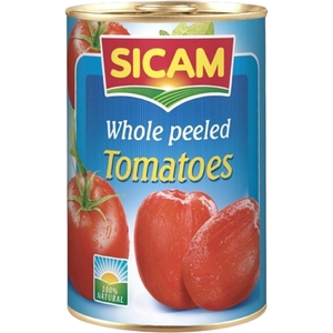 Sicam Whole Tomatoes Peeled 417Ml