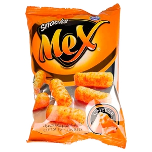 Snacks Mex Red Cheese Finger Corn Chips 25G
