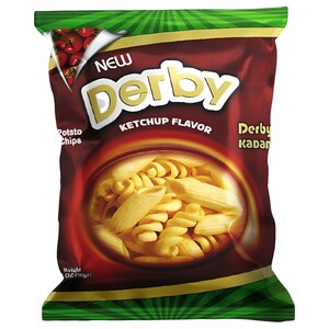 Derby Potato Chips Ketchup 60G