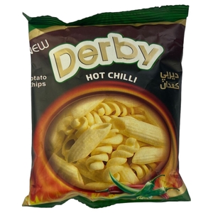 Derby Potato Snacks Hot Chili 60G