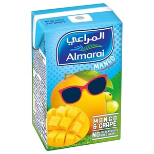 Almarai Juice Long Life Mango & Grape 140Ml