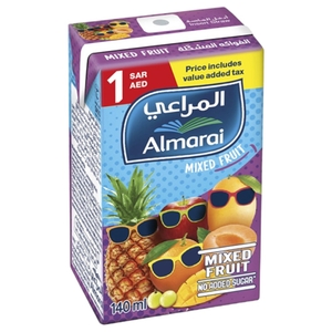 Almarai Juice Long Life Mixed Fruit 140Ml