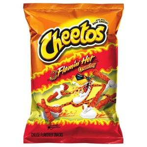 Cheetos Crunchy Flaming Hot Corn Chips 95G