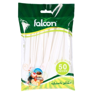 Falcon Disposable Plastic Knives 50 Pieces