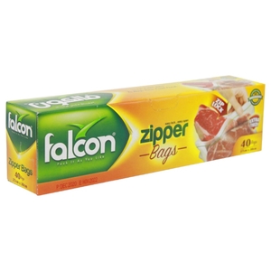 Falcon Freezer Zipper Bags 27X30cm 40 Pieces