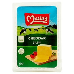 Maria's White Cheddar Slices 150G