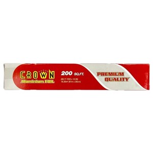 Crown Aluminum Foil 200 Sq.Ft