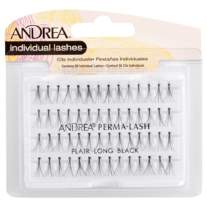 Andrea Permalash Knotted Flares Long Black B25130