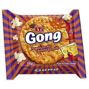 Eti Gong Rice Cake Cheese And Chili 34G