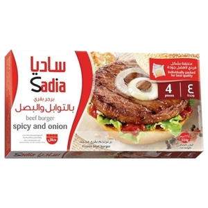 Sadia Beef Burger Spicy & Onion 224G