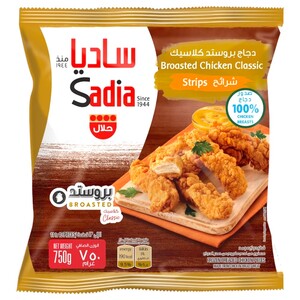 Sadia Broasted Classic Chicken Strips 750G
