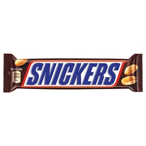 Snickers Chocolate Bar Caramel & Peanuts 45G