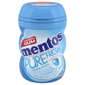 Mentos Gum Pure Fresh Mint 10 Pieces 20G