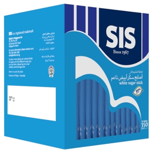 Sis White Sugar Sticks 350G