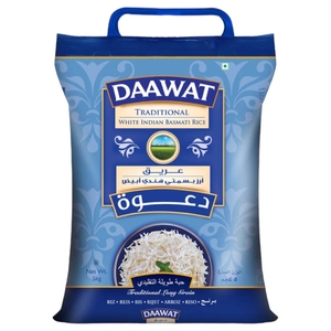 Daawat White Indian Basmati Rice 5Kg