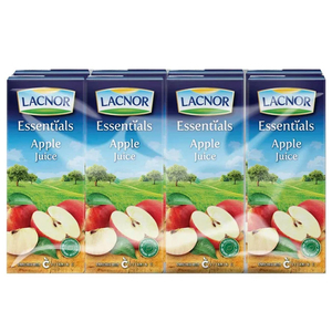 Lacnor Juice Apple 180Ml X8
