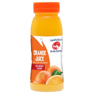Al Ain Farms Juice Orange No Added Sugar 200Ml
