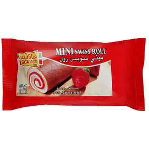 Sara Mini Swiss Roll Strawberry 20G