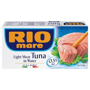 Rio Mare Light Meat Tuna In Water 160G X 2