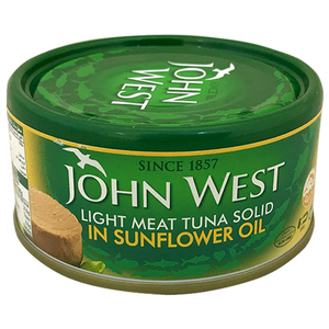 John West Light Meat Tuna Solid In Sunflower Oil 120G