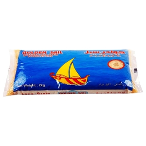 Golden Sail Long Grain Parboiled Rice 2Kg