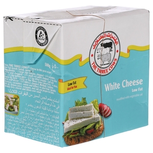 The Three Cows White Cheese Low Fat 500G