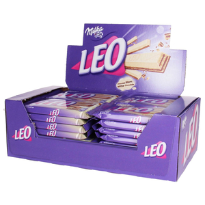 Leo White Chocolate Bar 33.3G X32