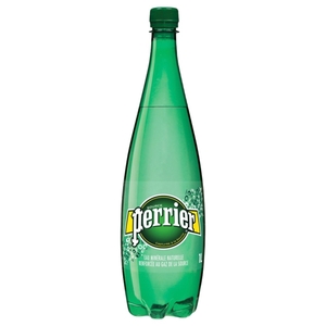 Perrier Natural Sparkling Mineral Water 1L