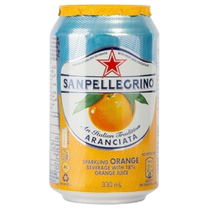 Sanpelligrino Sparkling Drink Aranciata 330Ml