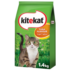 Kitekat Tuna Flavor Cat Food 1.4Kg