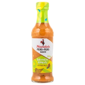 Nando's Lemon & Herb Peri Peri Sauce Extra Mild 250G