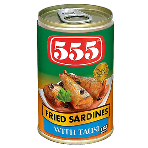 555 Fried Sardines With Tausi 155G