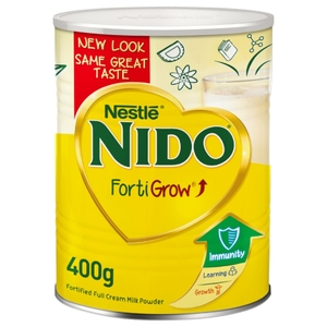 Nido Fortified Rich In Fiber Full Cream Milk Powder 400G