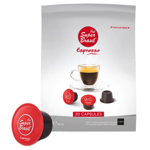 Super Brasil Café Capsules Espresso 20 Pieces