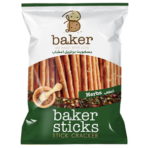 Baker Mini Pretzels Herbs 45G