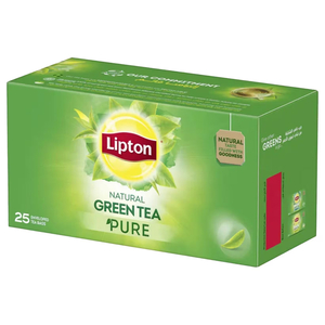 Lipton Natural Green Tea Pure 25 Teabags