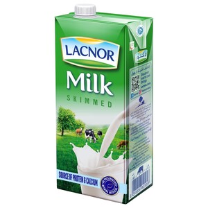 Lacnor Milk Skimmed 1L