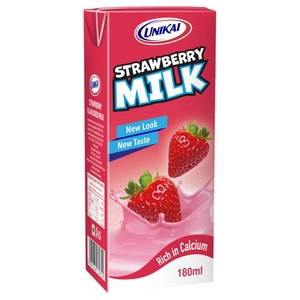 Unikai Milk Strawberry 180Ml