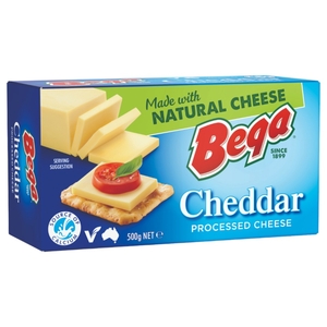 Bega Processed Cheese Blocks 500G