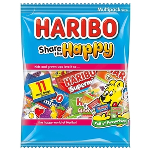 Haribo Share The Happy Multipack Size 176G