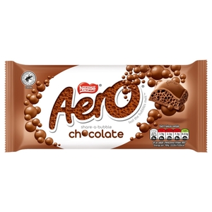 Aero Chocolate Block 90G
