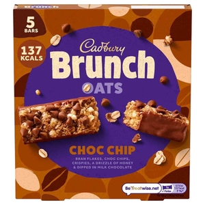 Cadbury Brunch Oats Chocolate Chip 32G X5
